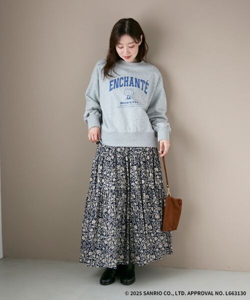 le.coeur blanc / ルクールブラン スウェット | 【HELLO KITTY】カレッジロゴスウェット | 詳細9