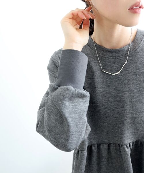 le.coeur blanc / ルクールブラン カットソー | 【吸湿発熱】ギャザーレイヤープルオーバー | 詳細30