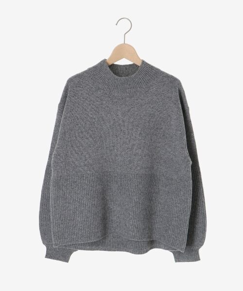 le.coeur blanc / ルクールブラン ニット・セーター | 片畦キリカエバックデザインニット | 詳細21
