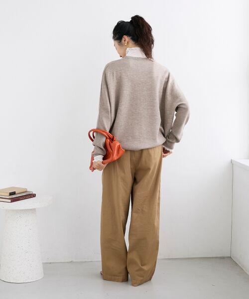 le.coeur blanc / ルクールブラン ニット・セーター | 《手洗い可能》スター刺繍ニットプルオーバー | 詳細10