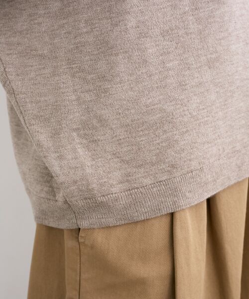 le.coeur blanc / ルクールブラン ニット・セーター | 《手洗い可能》スター刺繍ニットプルオーバー | 詳細5