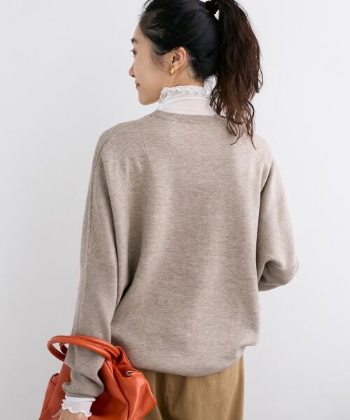 le.coeur blanc / ルクールブラン ニット・セーター | 《手洗い可能》スター刺繍ニットプルオーバー | 詳細6