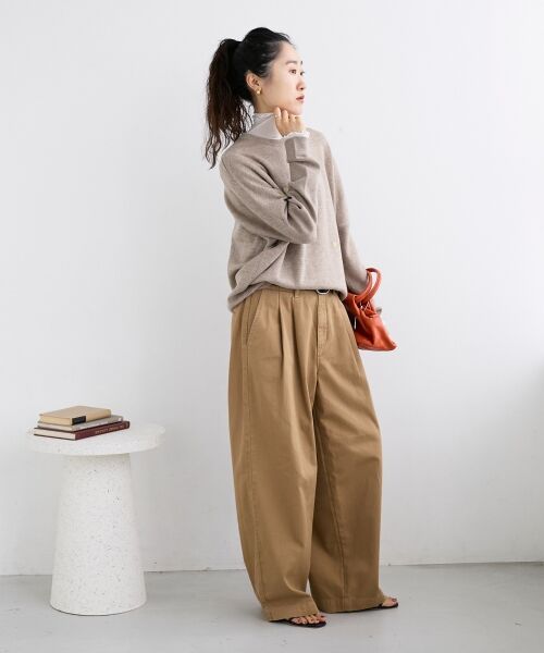 le.coeur blanc / ルクールブラン ニット・セーター | 《手洗い可能》スター刺繍ニットプルオーバー | 詳細9