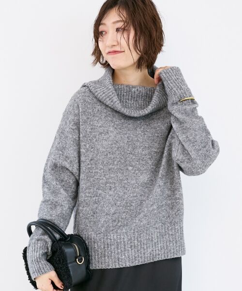 le.coeur blanc / ルクールブラン ニット・セーター | オフタートルニットプルオーバー | 詳細11