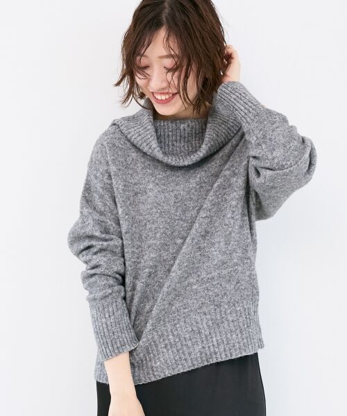 le.coeur blanc / ルクールブラン ニット・セーター | オフタートルニットプルオーバー | 詳細12