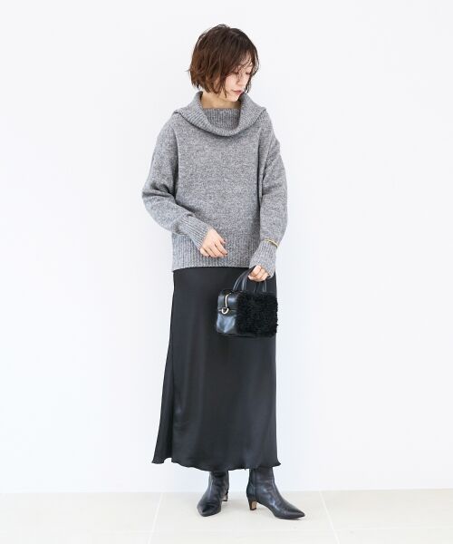 le.coeur blanc / ルクールブラン ニット・セーター | オフタートルニットプルオーバー | 詳細14
