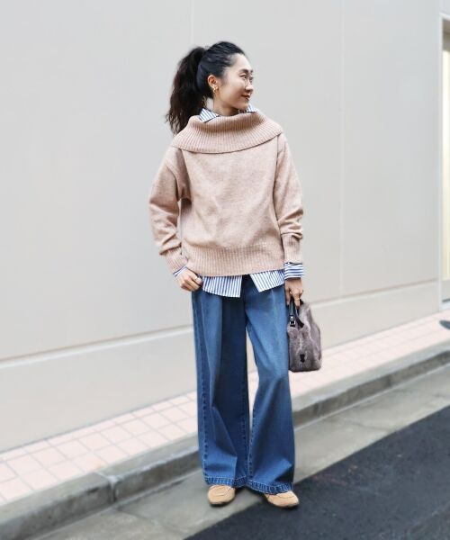 le.coeur blanc / ルクールブラン ニット・セーター | オフタートルニットプルオーバー | 詳細19