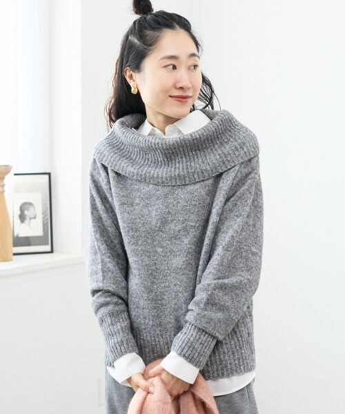 le.coeur blanc / ルクールブラン ニット・セーター | オフタートルニットプルオーバー | 詳細2