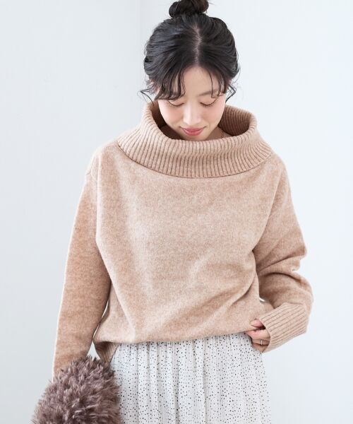 le.coeur blanc / ルクールブラン ニット・セーター | オフタートルニットプルオーバー | 詳細21