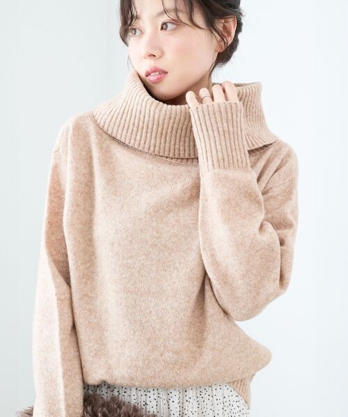 le.coeur blanc / ルクールブラン ニット・セーター | オフタートルニットプルオーバー | 詳細22
