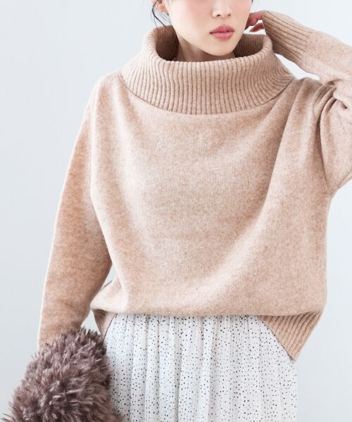 le.coeur blanc / ルクールブラン ニット・セーター | オフタートルニットプルオーバー | 詳細23
