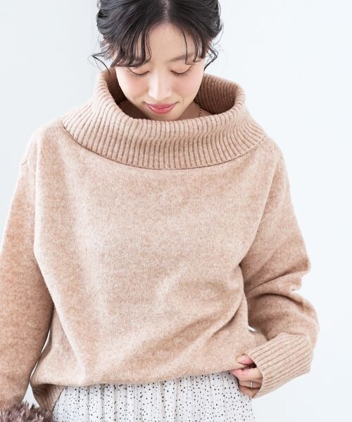 le.coeur blanc / ルクールブラン ニット・セーター | オフタートルニットプルオーバー | 詳細24