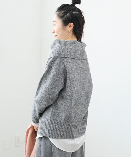 le.coeur blanc / ルクールブラン ニット・セーター | オフタートルニットプルオーバー | 詳細5