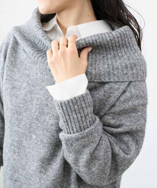 le.coeur blanc / ルクールブラン ニット・セーター | オフタートルニットプルオーバー | 詳細6