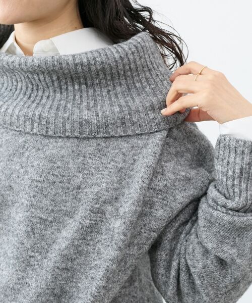 le.coeur blanc / ルクールブラン ニット・セーター | オフタートルニットプルオーバー | 詳細7