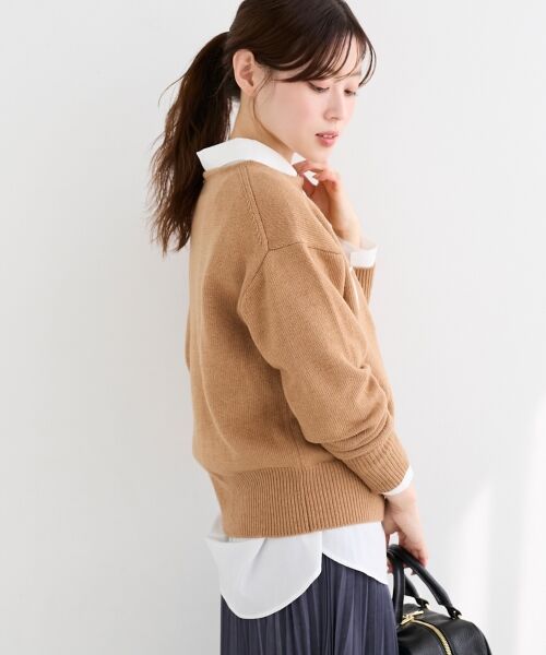 le.coeur blanc / ルクールブラン ニット・セーター | メッセージ刺繍プルオーバー | 詳細21