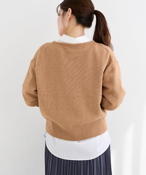 le.coeur blanc / ルクールブラン ニット・セーター | メッセージ刺繍プルオーバー | 詳細22