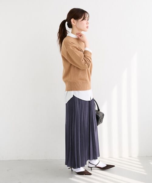 le.coeur blanc / ルクールブラン ニット・セーター | メッセージ刺繍プルオーバー | 詳細25