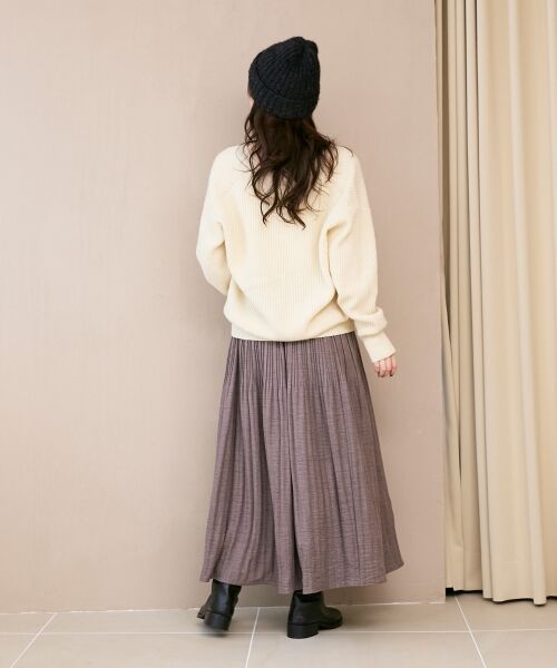 le.coeur blanc / ルクールブラン カーディガン・ボレロ | メッセージ刺繍Vカーディガン | 詳細26