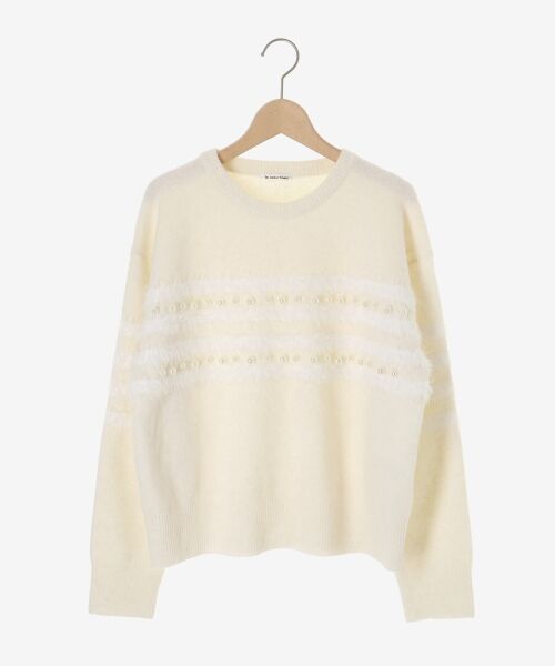 le.coeur blanc / ルクールブラン ニット・セーター | パール×シャギーニット | 詳細14