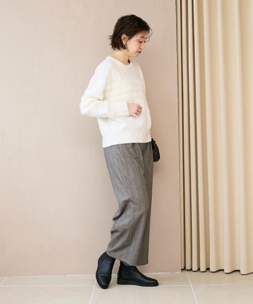 le.coeur blanc / ルクールブラン ニット・セーター | パール×シャギーニット | 詳細21