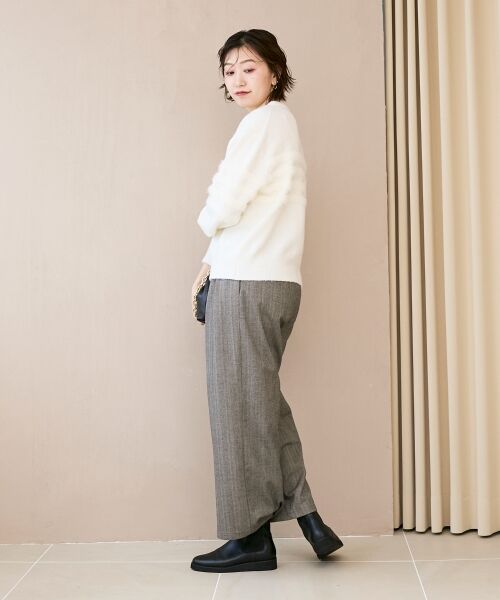 le.coeur blanc / ルクールブラン ニット・セーター | パール×シャギーニット | 詳細23