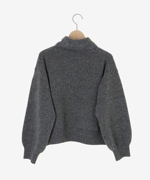 le.coeur blanc / ルクールブラン ニット・セーター | 2wayスパンコール襟ニット | 詳細21