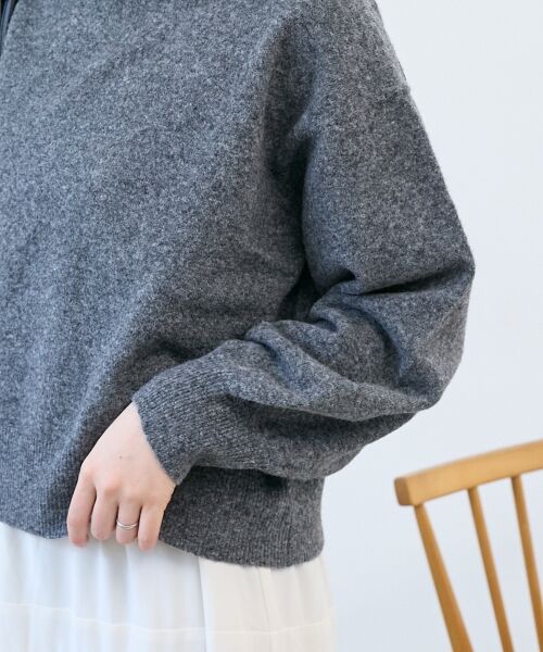 le.coeur blanc / ルクールブラン ニット・セーター | 2wayスパンコール襟ニット | 詳細6