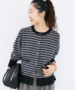 le.coeur blanc / ルクールブラン カーディガン・ボレロ | リングボタンクルーカーディガン