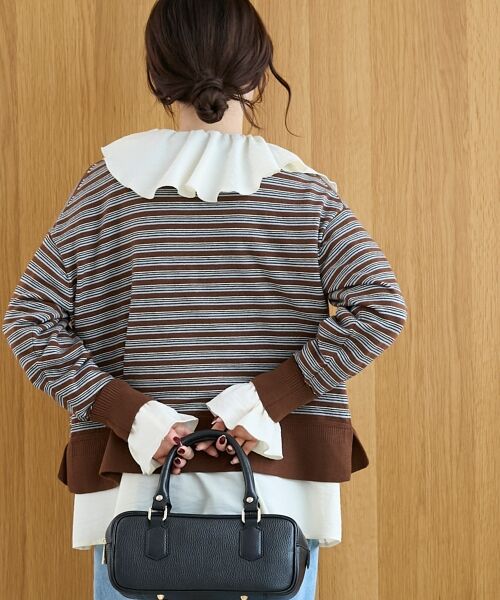 le.coeur blanc / ルクールブラン カーディガン・ボレロ | リングボタンクルーカーディガン | 詳細26