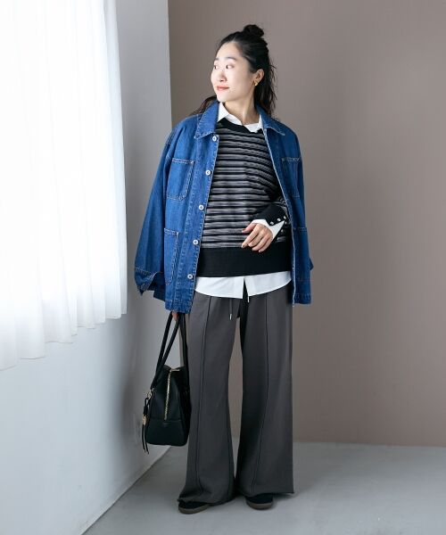 le.coeur blanc / ルクールブラン ニット・セーター | スリーブボタンクループルオーバー | 詳細24