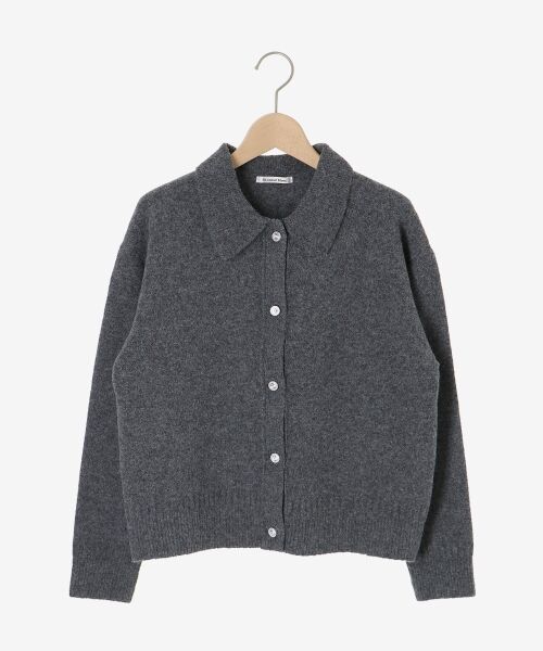 le.coeur blanc / ルクールブラン カーディガン・ボレロ | 襟ツキビジューボタンカーディガン | 詳細1