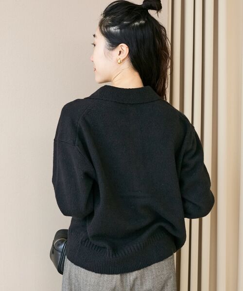 le.coeur blanc / ルクールブラン カーディガン・ボレロ | 襟ツキビジューボタンカーディガン | 詳細22