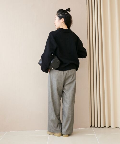 le.coeur blanc / ルクールブラン カーディガン・ボレロ | 襟ツキビジューボタンカーディガン | 詳細26