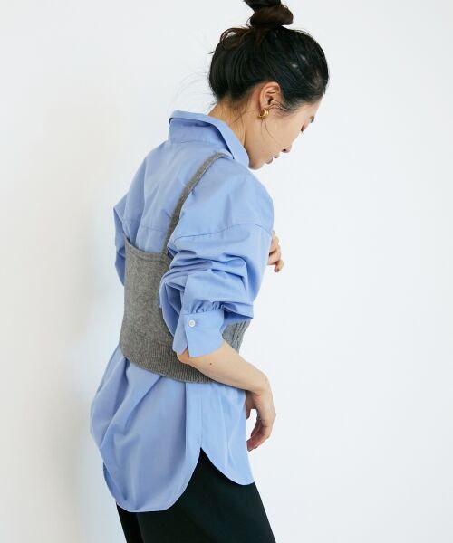 le.coeur blanc / ルクールブラン シャツ・ブラウス | ブラウス×ニットビスチェセット | 詳細30