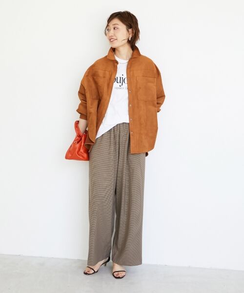 le.coeur blanc / ルクールブラン シャツ・ブラウス | 合皮ポケットオーバーシャツ | 詳細11