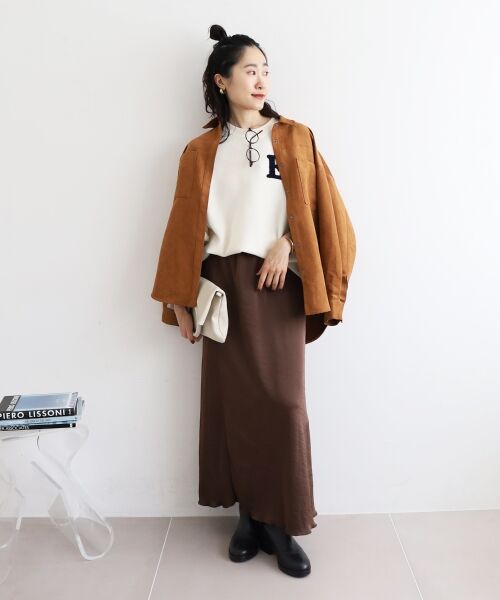 le.coeur blanc / ルクールブラン シャツ・ブラウス | 合皮ポケットオーバーシャツ | 詳細16