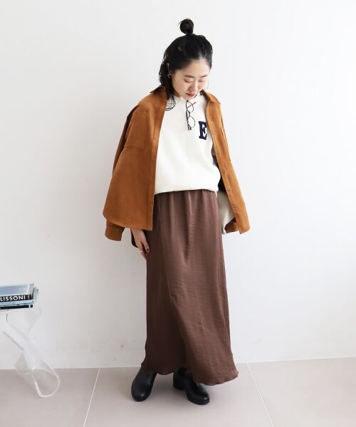 le.coeur blanc / ルクールブラン シャツ・ブラウス | 合皮ポケットオーバーシャツ | 詳細17