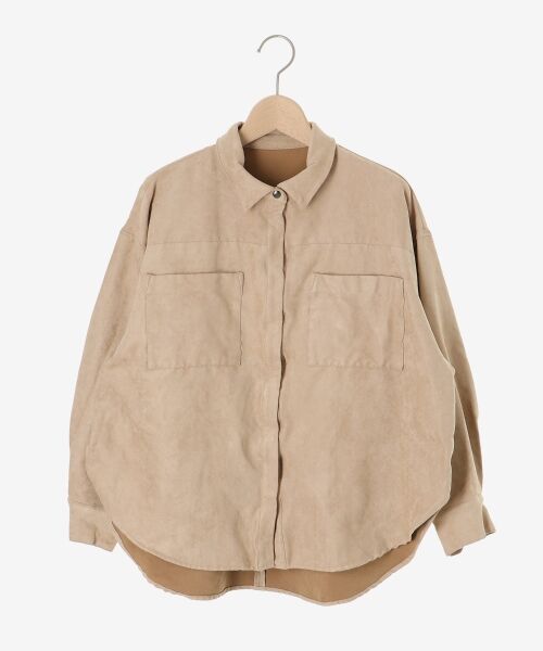 le.coeur blanc / ルクールブラン シャツ・ブラウス | 合皮ポケットオーバーシャツ | 詳細18