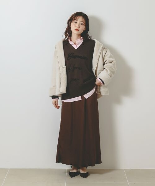 le.coeur blanc / ルクールブラン シャツ・ブラウス | プリーツカラーシャツ | 詳細15