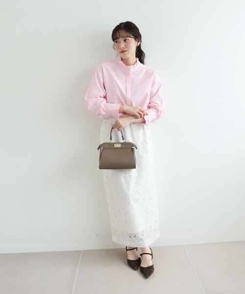 le.coeur blanc / ルクールブラン シャツ・ブラウス | プリーツカラーシャツ | 詳細17