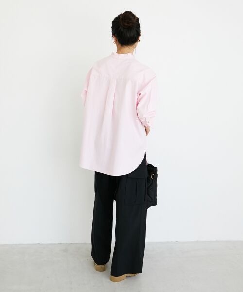 le.coeur blanc / ルクールブラン シャツ・ブラウス | プリーツカラーシャツ | 詳細30