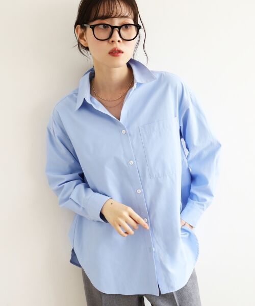 le.coeur blanc / ルクールブラン シャツ・ブラウス | レギュラーカラーオーバーシャツ | 詳細2