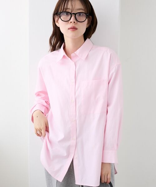 le.coeur blanc / ルクールブラン シャツ・ブラウス | レギュラーカラーオーバーシャツ | 詳細20