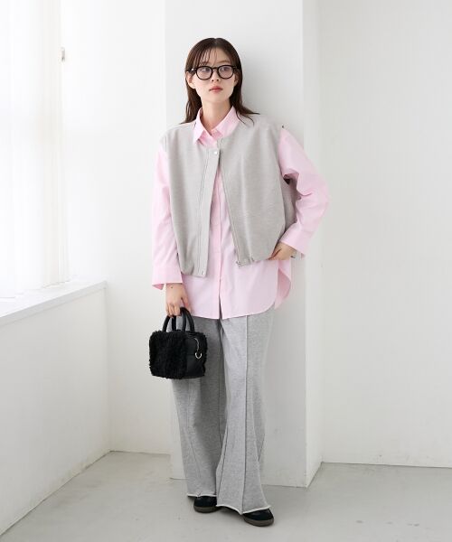 le.coeur blanc / ルクールブラン シャツ・ブラウス | レギュラーカラーオーバーシャツ | 詳細24