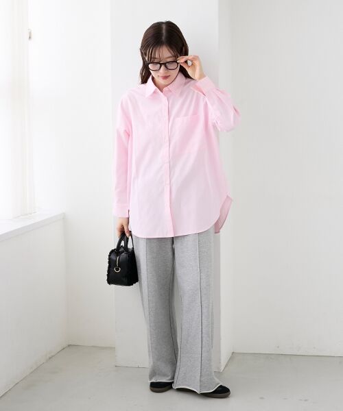 le.coeur blanc / ルクールブラン シャツ・ブラウス | レギュラーカラーオーバーシャツ | 詳細25