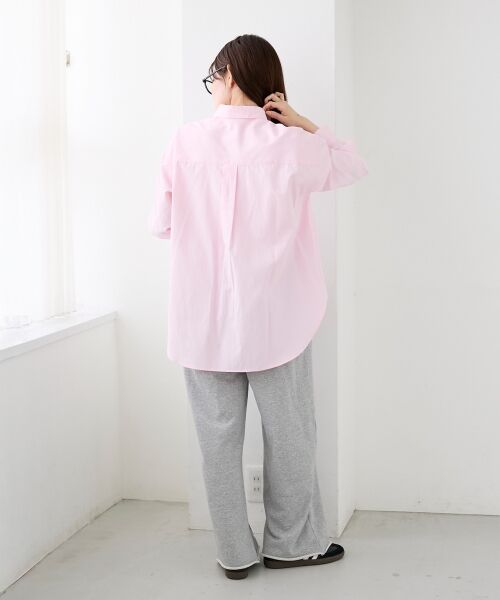 le.coeur blanc / ルクールブラン シャツ・ブラウス | レギュラーカラーオーバーシャツ | 詳細27