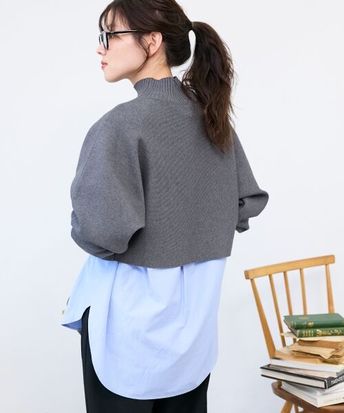 le.coeur blanc / ルクールブラン シャツ・ブラウス | レギュラーカラーオーバーシャツ | 詳細8