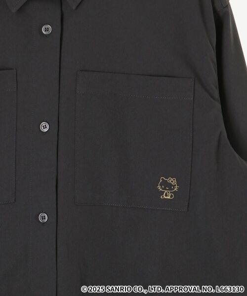 le.coeur blanc / ルクールブラン シャツ・ブラウス | 【HELLO KITTY】レタリング刺繍オーバーシャツ | 詳細27