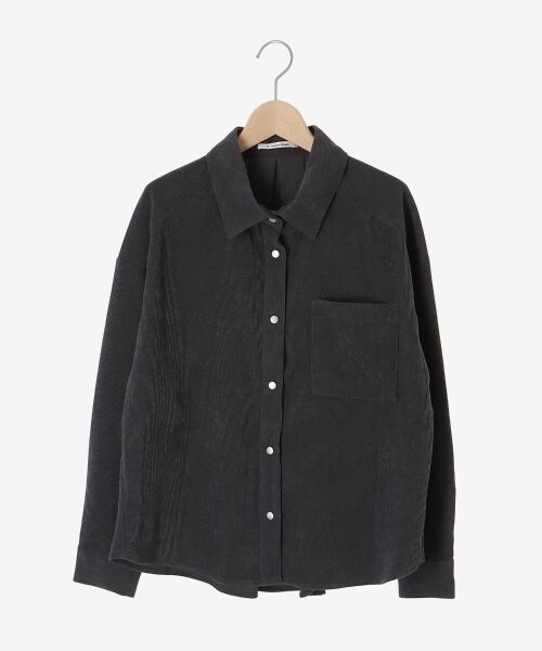 le.coeur blanc / ルクールブラン シャツ・ブラウス | コーデュロイタックシャツ | 詳細1